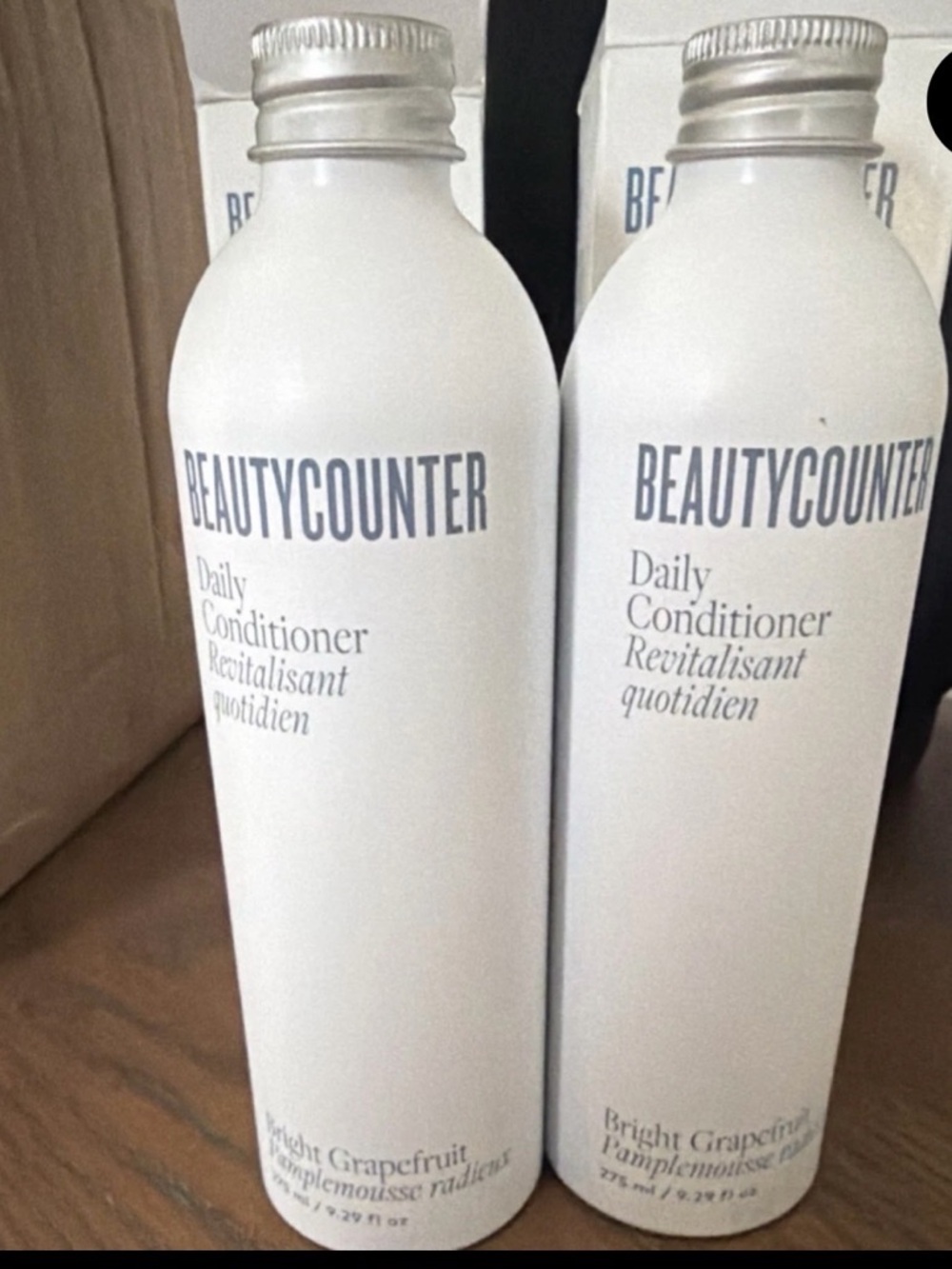 beautycounter White Daily Conditioner - Bright Grapefruit Scent set of two
